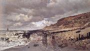 Claude Monet The Pointe de la Heve at Low Tide oil painting reproduction